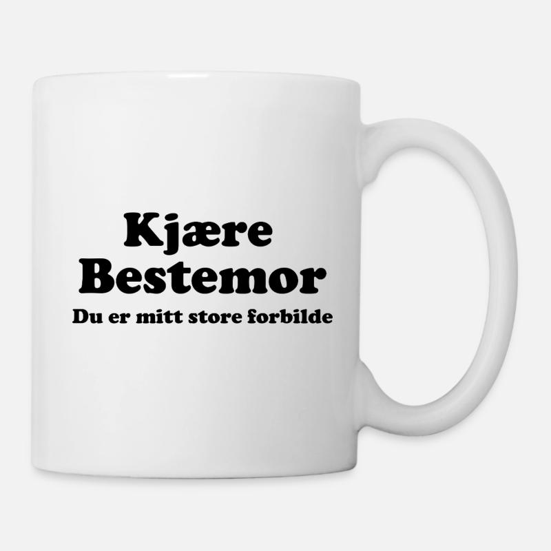 Chère grand-mère - Mug blanc - blanc