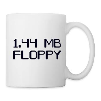 Floppy Disk 90s Storage - Mug - white - Right