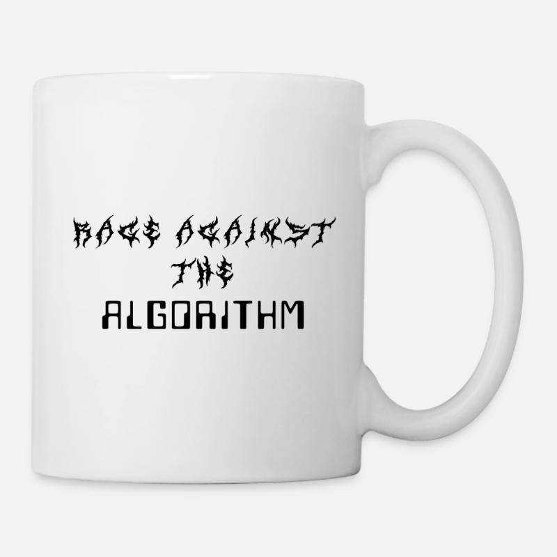 Rage contre l’algorithme - Mug blanc - blanc