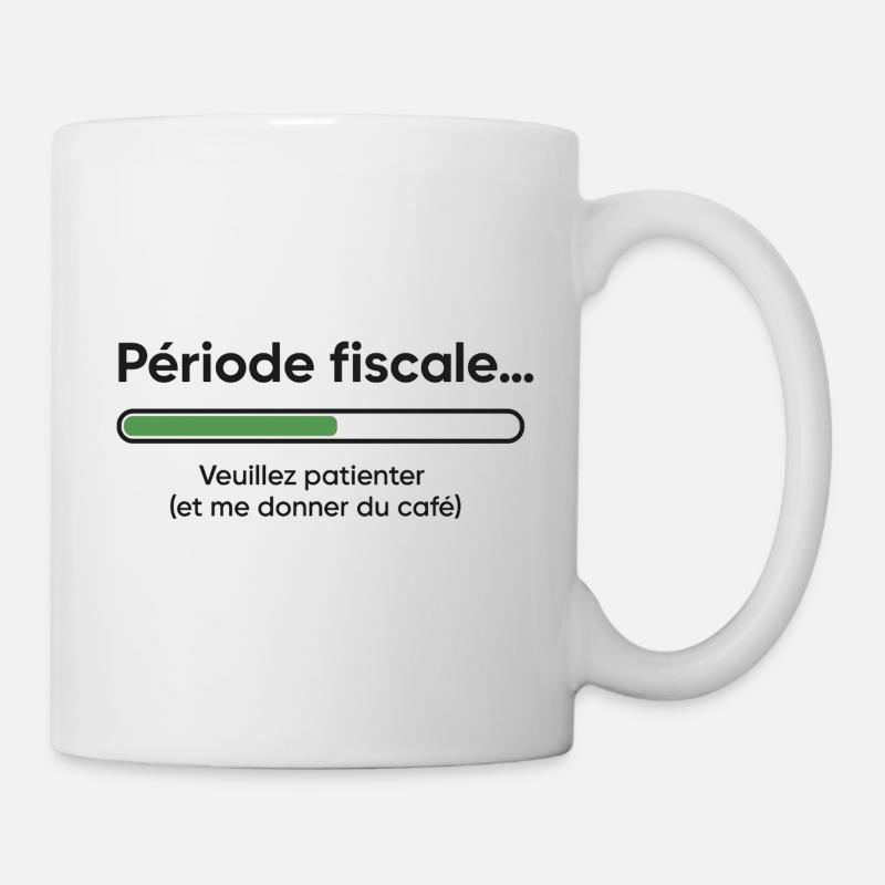 Geschäftszeitraum: langsames Laden, schneller Kaffee - Tasse - Weiß