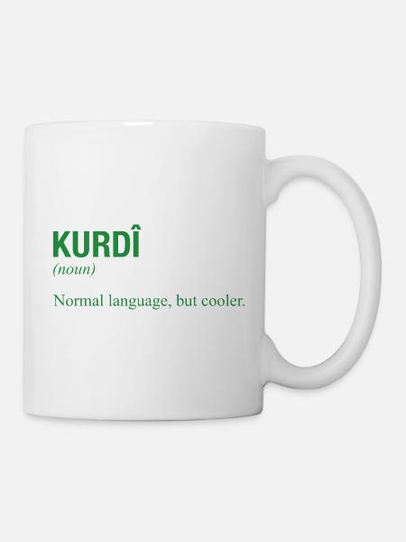 Langue kurde Kurdistan - Mug blanc - blanc