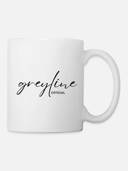 Greyline Official - Tasse - Weiß