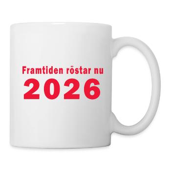 The future votes now in 2026 - Mug - white - Right