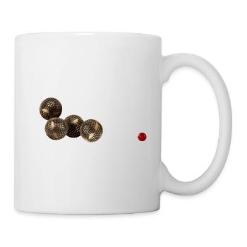 Boule-Spiel - Tasse - Weiß - Rechts