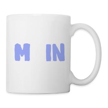 Moin mit die Möwe - Tasse - Weiß - Rechts