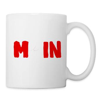 Moin avec la mouette - Mug blanc - blanc - Droite