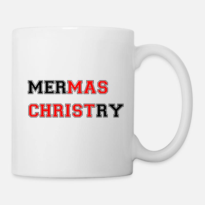 Frohe Weihnachten - Tasse - Weiß