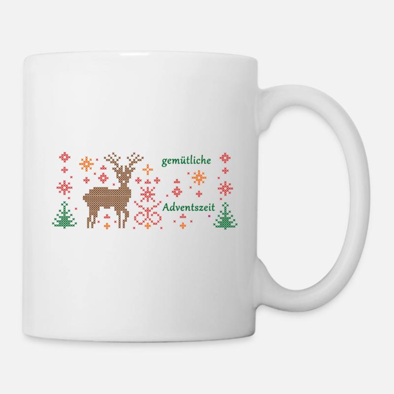  Adventszeit - Tasse - Weiß
