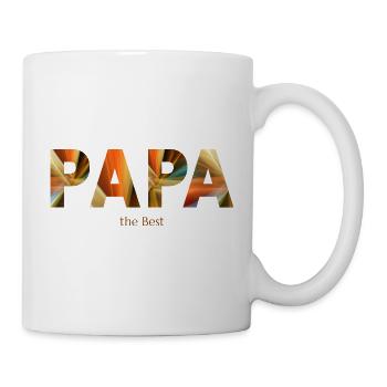 Papa - mon ancre - Mug blanc - blanc - Droite