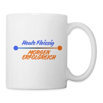 BUSY TODAY. TOMORROW SUCCESSFUL. - Mug - white - Right