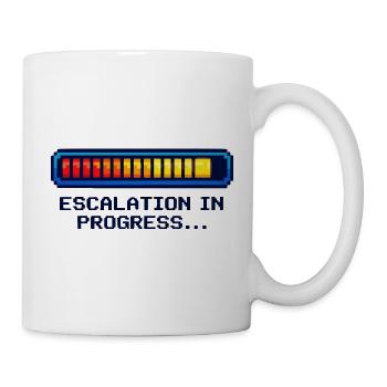 Chemise geek de mode Escalade – Design de nerds drôle - Mug blanc - blanc - Droite