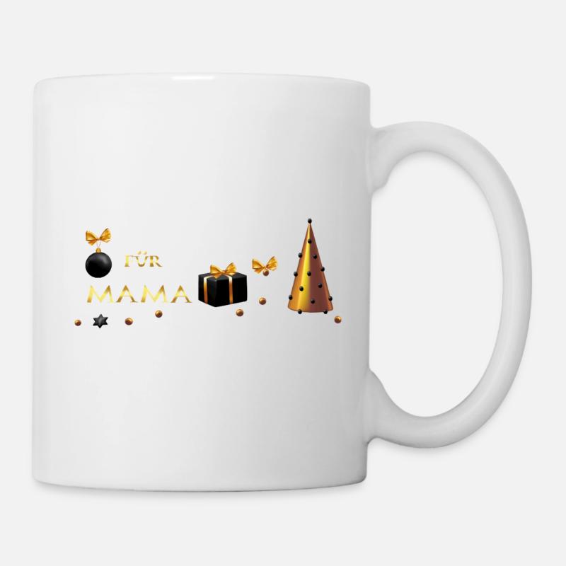 Weihnachtsgeschenk für Mama  - Tasse - Weiß