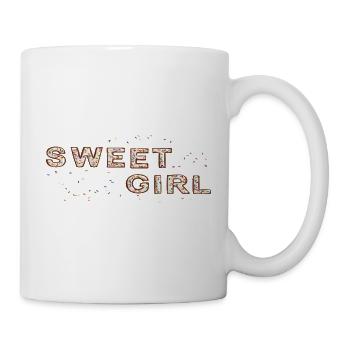 Glaçage Sweet Girl - Mug blanc - blanc - Droite