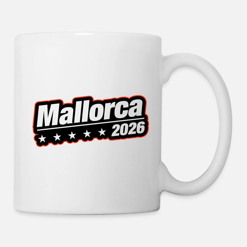 Mallorca 2026 - Tasse - Weiß