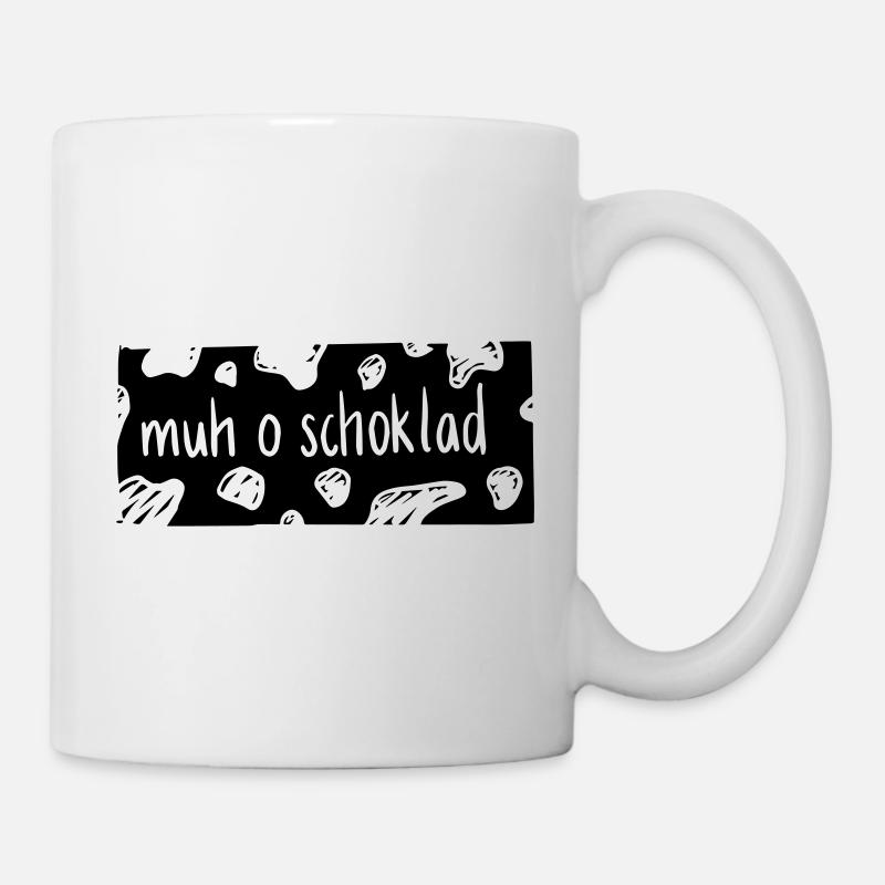 Muh o Schoklad - Tasse - Weiß