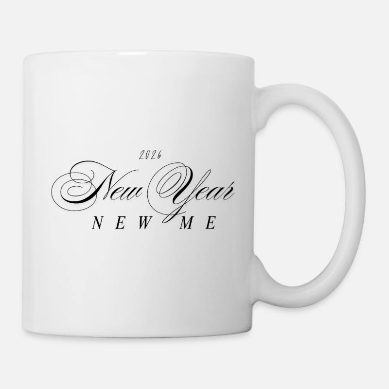 New Year New Me - Tasse - Weiß