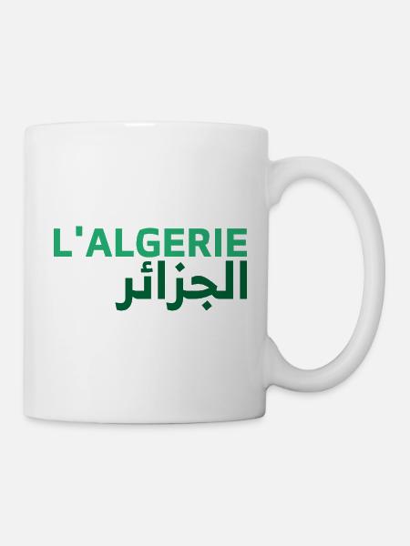 L'Algérie Djazayer Dzayer Al Jazayer El Djazaïr - Mug blanc - blanc