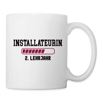 Apprenticeship as a plumber 2nd year of apprenticeship as a plumber - Mug - white - Right