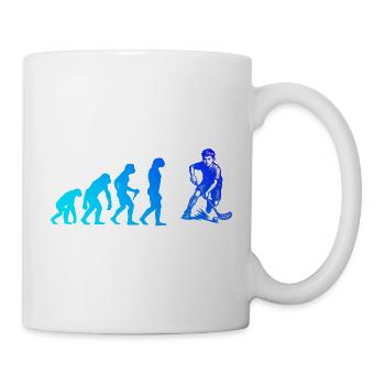 Characterful floorball design - Mug - white - Right