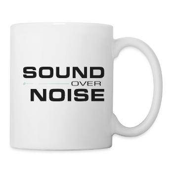 Son plutôt que bruit - Mug blanc - blanc - Droite