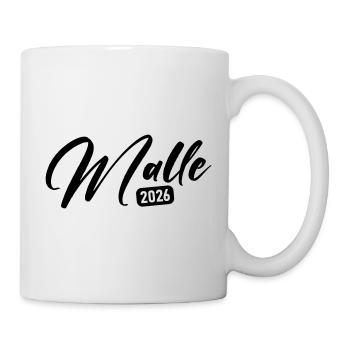 Malle 2026 - Mug blanc - blanc - Droite