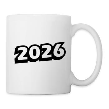 2026 Jahr - Tasse - Weiß - Rechts