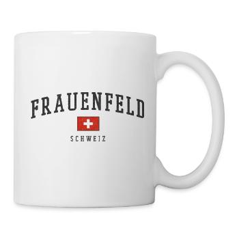 Frauenfeld Swiss flag - Mug - white - Right