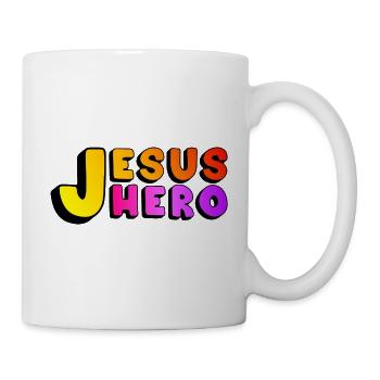 Jesus Hero - Mug - white - Right