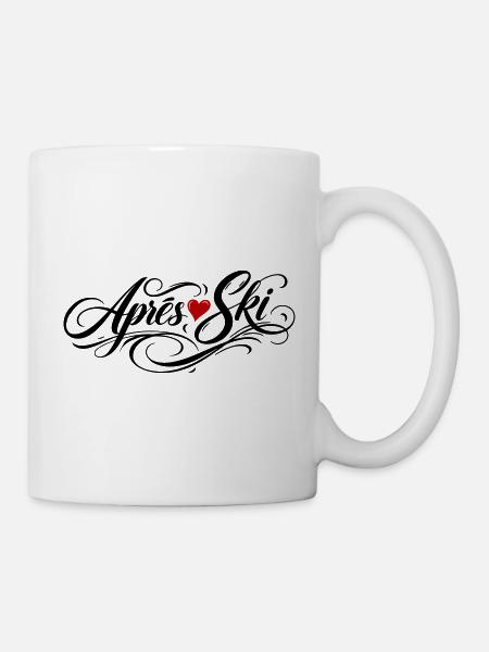 Apres Ski Liebe - Tasse - Weiß