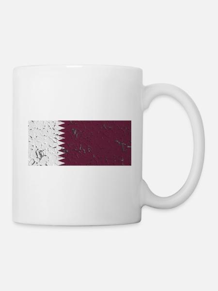 Katar Katar - Tasse - Weiß