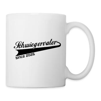 Beau-père 2026, meilleur beau-père de tous les temps - Mug blanc - blanc - Droite