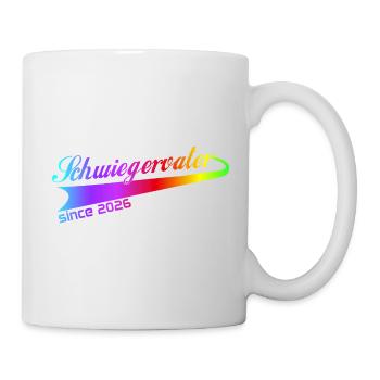 Beau-père 2026, meilleur beau-père de tous les temps - Mug blanc - blanc - Droite