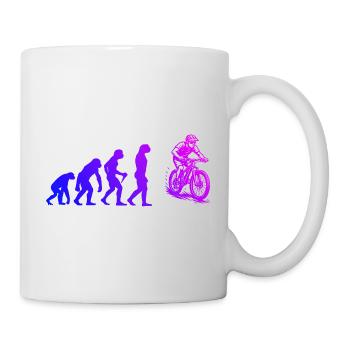Conception simple et intemporelle du VTT - Mug blanc - blanc - Droite