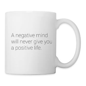 Motivational saying English - Mug - white - Right