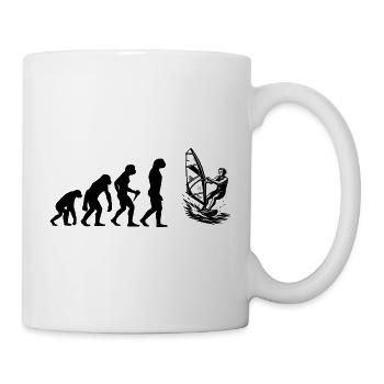 Déclaration pour tous les planchistes à voile - Mug blanc - blanc - Droite