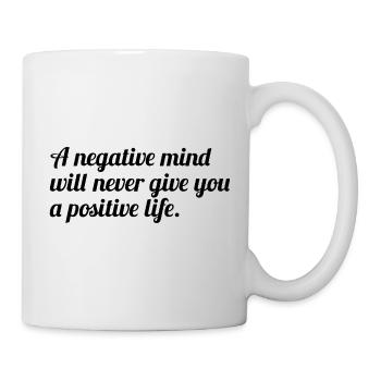 Motivierender Spruch Englisch  - Tasse - Weiß - Rechts