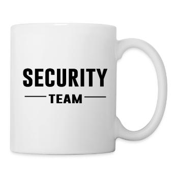 Équipe de sécurité – Sécurité | Ordre | Chemise de l’équipe - Mug blanc - blanc - Droite