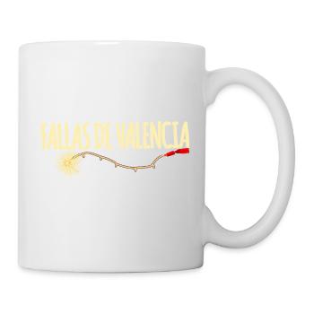 Fallas de Valencia Traca - Mug blanc - blanc - Droite