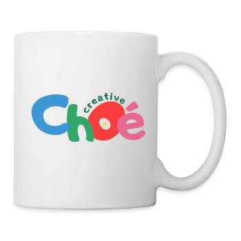 choe creative texte - Mug blanc - blanc - Droite
