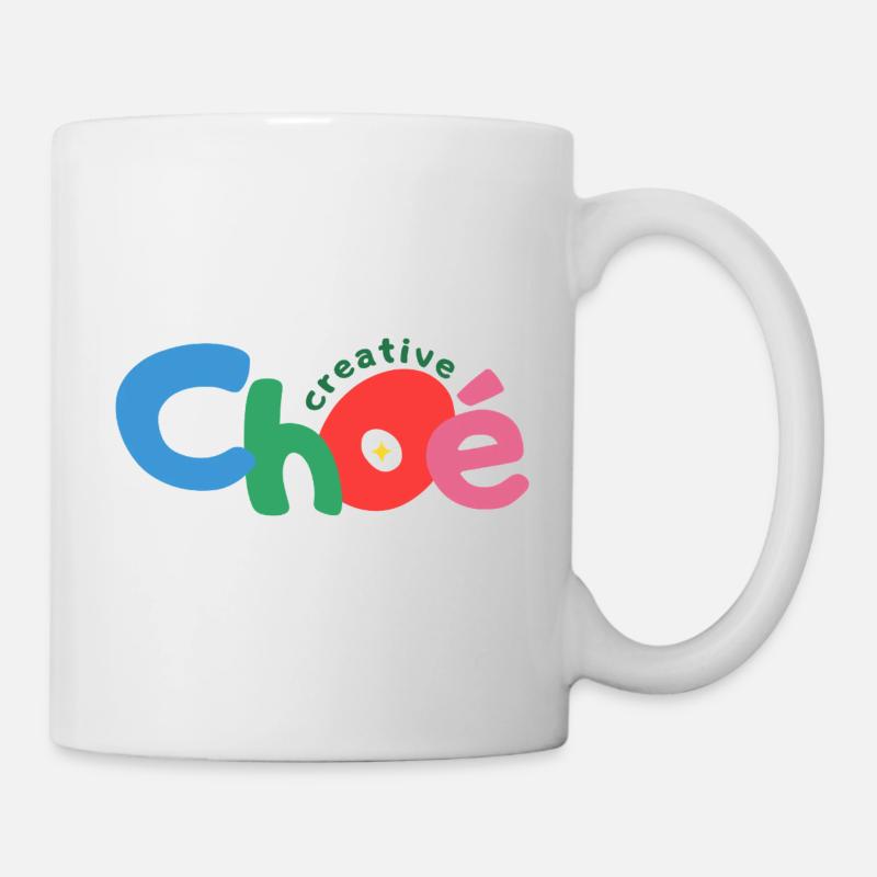 Choe Kreativtext - Tasse - Weiß