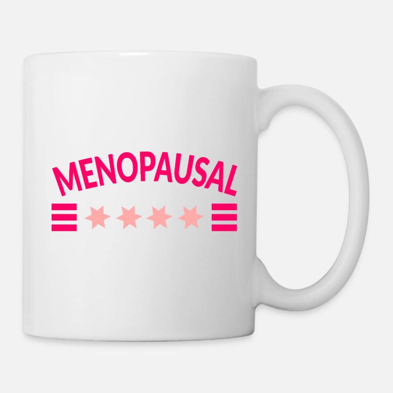 Menopause Menopausal Women - Mug - white