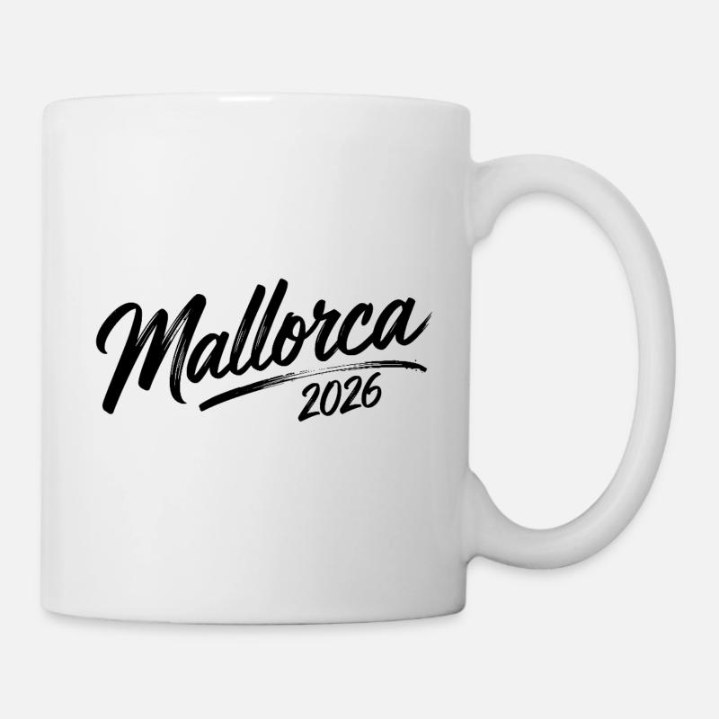 Mallorca 2026 - Tasse - Weiß