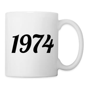 1974 Vintage 1974 Retro Birthday 1974 Gift - Mug - white - Right