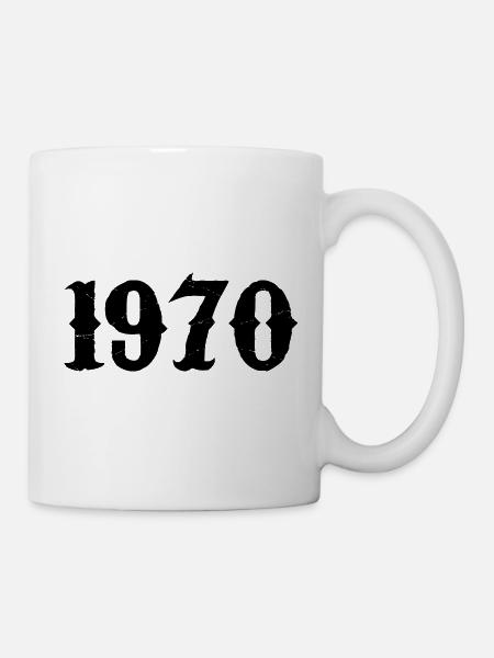 1970 - Tasse - Weiß