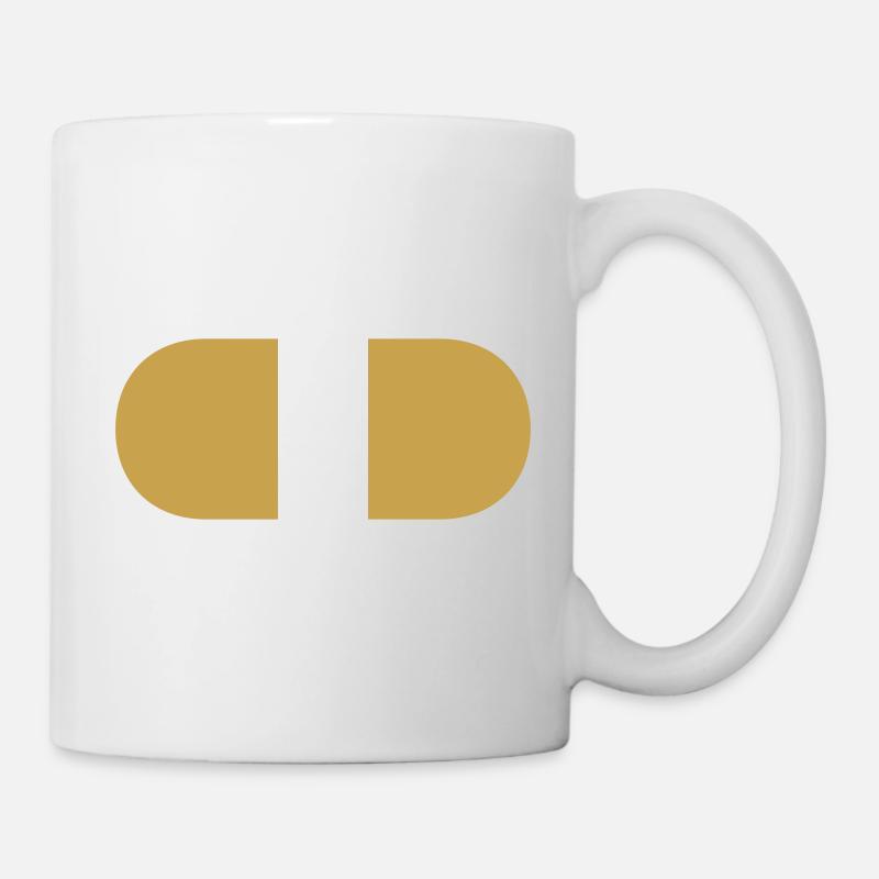 controller-split-gold - Tasse - Weiß