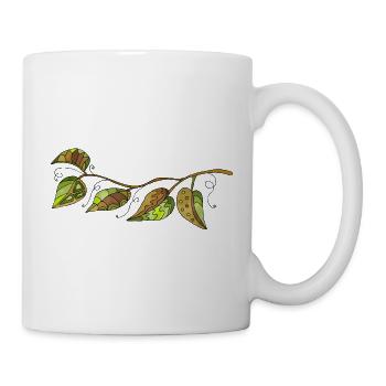 leaves - Mug - white - Right