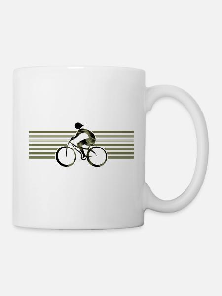 Radfahrer - Tasse - Weiß