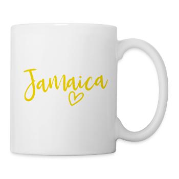 Jamaica Heart Women's Love Jamaica - Mug - white - Right