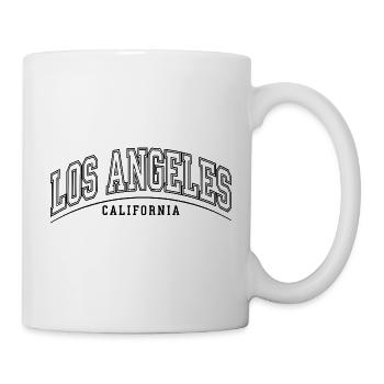 Design urbain de streetwear à Los Angeles, Californie - Mug blanc - blanc - Droite