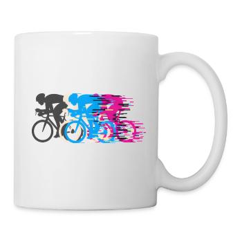Vélo de route Vélo Vélo Sport Vélo VTT - Mug blanc - blanc - Droite